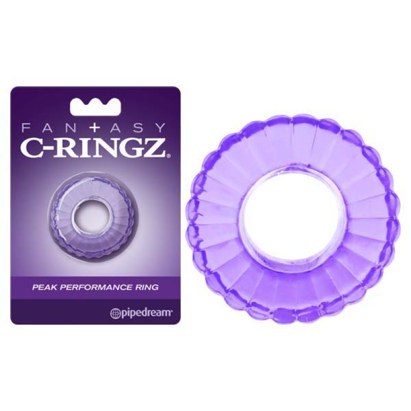 Fantasy C-Ringz Peak Performance Cock Ring - Purple